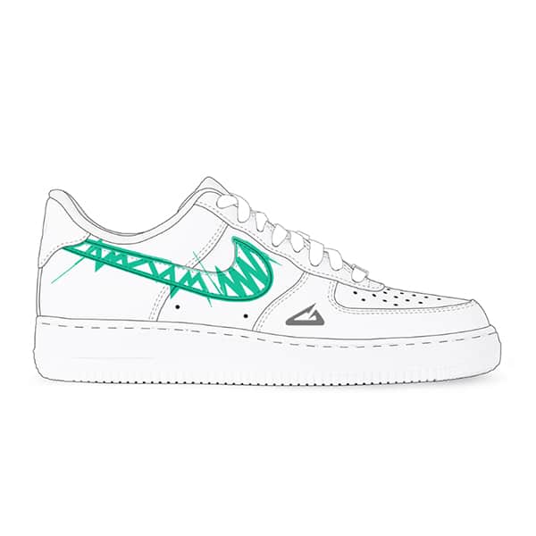BornOriginals x Grailify Nike Air Force 1 Custom BORN AF1 Grailify